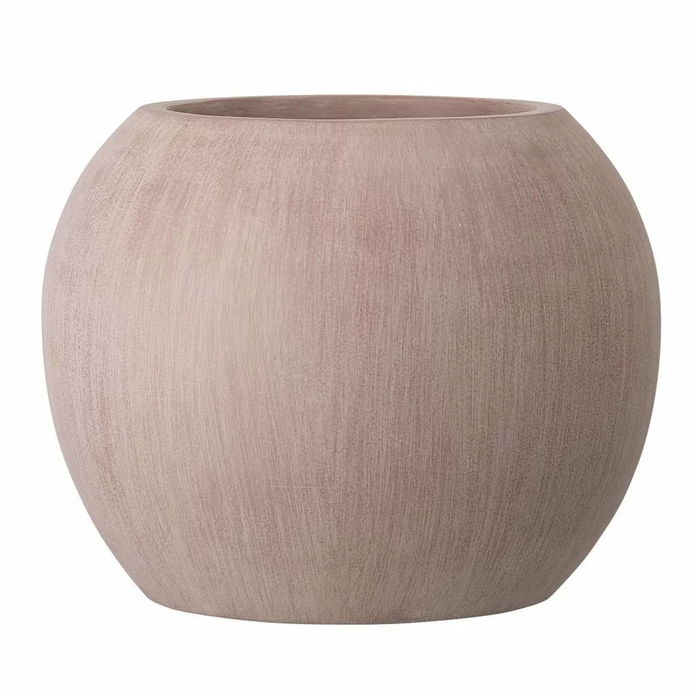 Bloomingville Bloempot Bruin Ø25x20cm 3 Bloomingville Bloempot Bruin Ø25x20cm