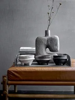 Bloomingville Dienblad Gerecycled Hout - Zwart 9 Bloomingville Dienblad Gerecycled Hout - Zwart -Goedkope Behang Winkel bloomingville dienblad gerecycled hout zwart 3