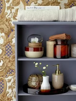 Bloomingville Dienblad Glas - Bruin -Goedkope Behang Winkel bloomingville dienblad glas bruin 2