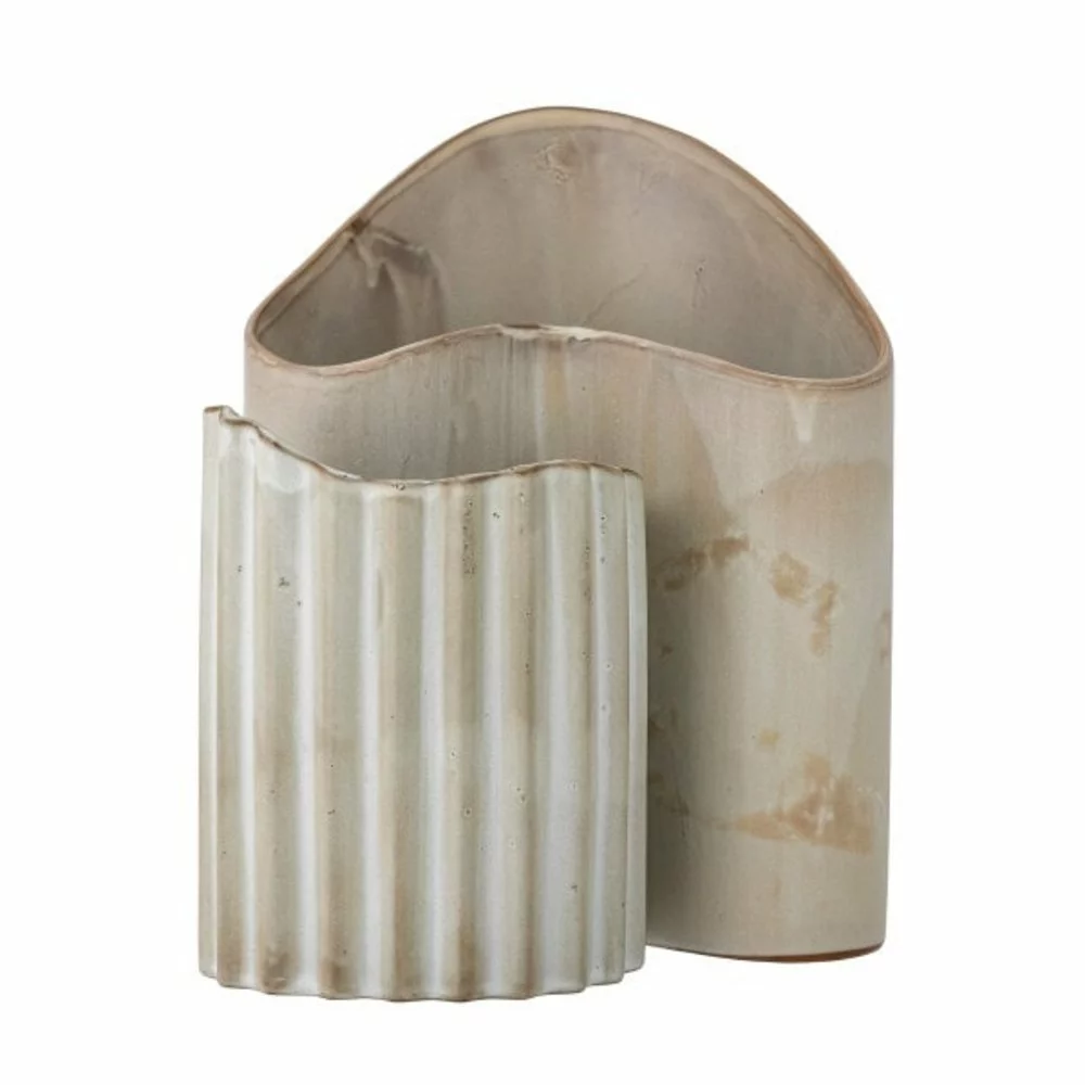 Bloomingville Henaj Vazen Set Van 2 Stuks - 82058137 4 Bloomingville Henaj Vazen Set Van 2 Stuks - 82058137 - Afbeelding 2