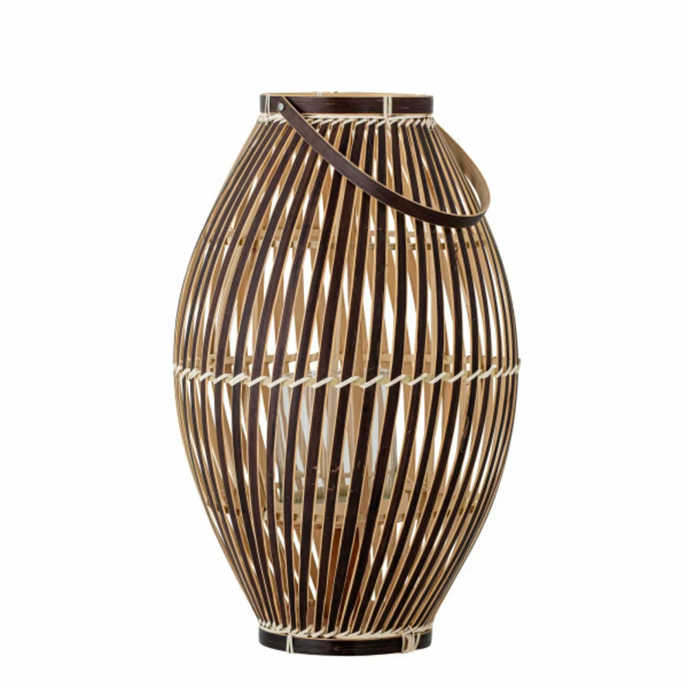 Bloomingville Jura Lantaarn - Naturel 4 Bloomingville Jura Lantaarn - Naturel - Afbeelding 2