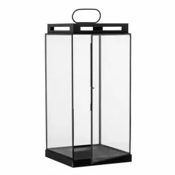 Bloomingville Kriss Lantaarn - L22xH47xW22 Cm -Goedkope Behang Winkel bloomingville kriss lantaarn l22xh47xw22 cm 3