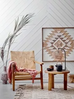 Bloomingville Lunna Wanddecoratie 81x81cm - 82056522 -Goedkope Behang Winkel bloomingville lunna wanddecoratie 81x81cm 82056522 2