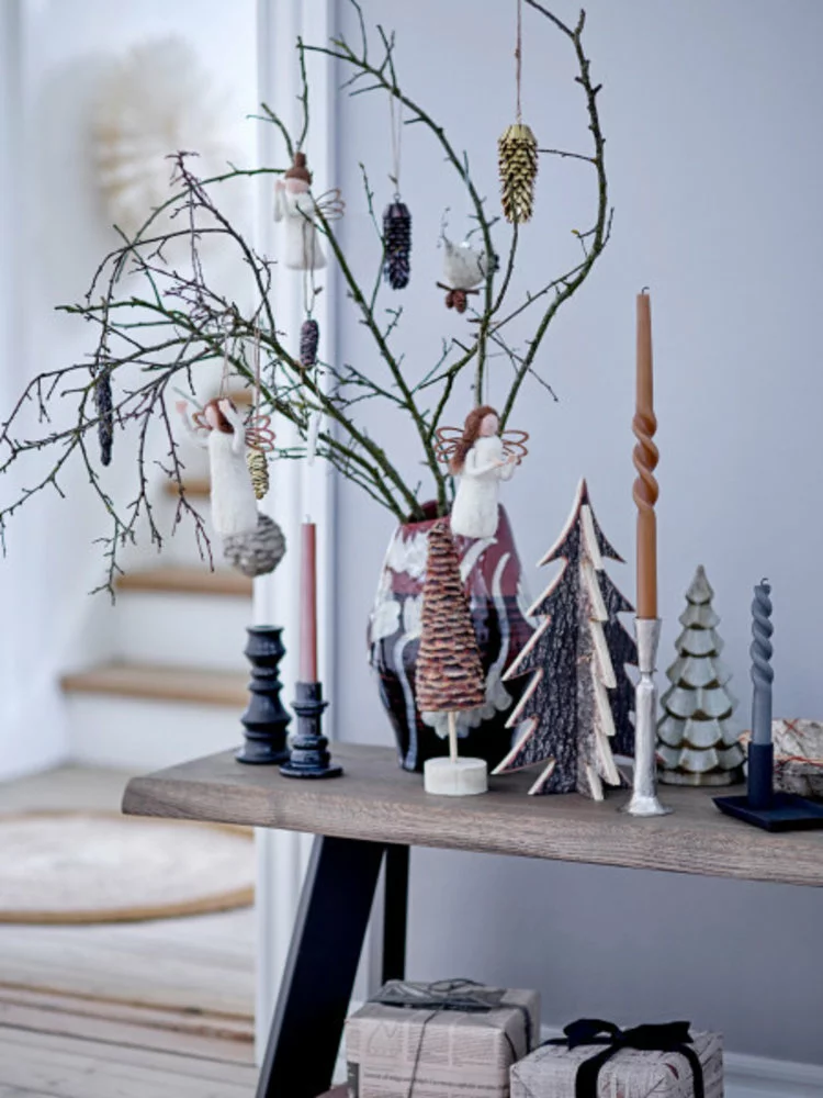 Bloomingville Obsa Vaas - Bruin 8 Bloomingville Obsa Vaas - Bruin - Afbeelding 6