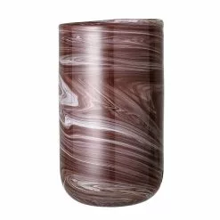 Bloomingville Vaas Bruin Glas