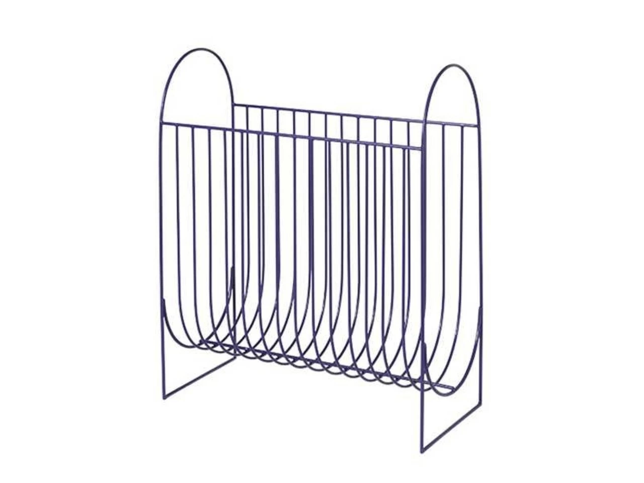 Broste Copenhagen Maggie Tijdschriftenhouder - Blauw 3 Broste Copenhagen Maggie Tijdschriftenhouder - Blauw