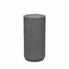 Broste Copenhagen Rillo Podium Ø38,5XH78CM - Grijs 1 Broste Copenhagen Rillo Podium Ø38,5XH78CM - Grijs -Goedkope Behang Winkel broste copenhagen rillo podium 385xh78cm grijs