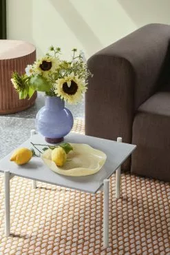 Broste Copenhagen Rillo Podium Terracotta Ø75cm - 14469049 -Goedkope Behang Winkel broste copenhagen rillo podium terracotta 75cm 144 2