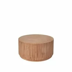 Broste Copenhagen Rillo Podium Terracotta Ø75cm - 14469049