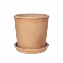 Broste Copenhagen Rolf Bloempot Terracotta Ø50cm - 14469050