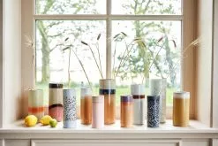 HKliving 70's Keramieken Vaas XS - Mud 16 HKliving 70's Keramieken Vaas XS - Mud -Goedkope Behang Winkel hkliving 70s keramieken vaas xs mud 6