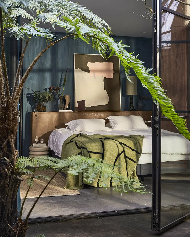 HKliving Abstract Painting - Mosterd/nude 100x120cm 6 HKliving Abstract Painting - Mosterd/nude 100x120cm - Afbeelding 4