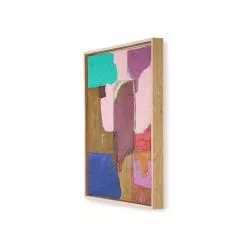 HKliving Abstract Painting - Multikleur 40x50cm -Goedkope Behang Winkel hkliving abstract painting multikleur 40x50cm 1