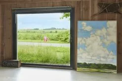 HKliving Frame Painting Dutch Sky - 120x160cm -Goedkope Behang Winkel hkliving frame painting dutch sky 120x160cm 5