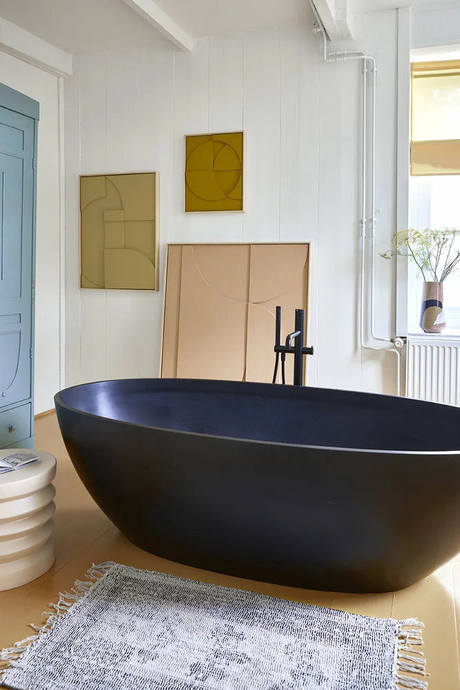 HKliving Frame Relief Art Panel A Medium - Zand 5 HKliving Frame Relief Art Panel A Medium - Zand - Afbeelding 3