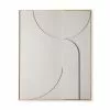 HKliving Frame Relief Art Panel B Extra Large Warm Grijs - AWD8952 -Goedkope Behang Winkel hkliving frame relief art panel b extra large warm