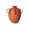 HKliving HK Objects: Terracotta Vaas Met Handvaten - ACE7170
