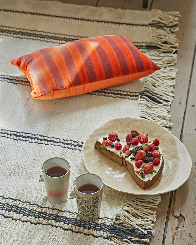 HKliving Keramieken Decoratie Bord Organic 6 HKliving Keramieken Decoratie Bord Organic - Afbeelding 4