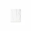 HKliving Keramieken Wall Art Panel - Mat Wit -Goedkope Behang Winkel hkliving keramieken wall art panel mat wit
