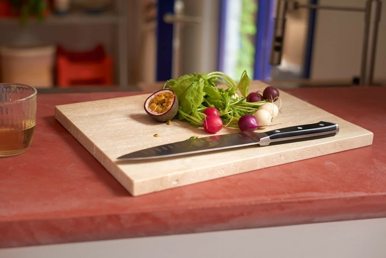 HKliving Marmeren Snijplank Travertin - ABR2232 7 HKliving Marmeren Snijplank Travertin - ABR2232 - Afbeelding 5