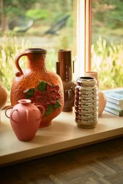 HKliving Ribble Vaas Chrome - ACE7194 -Goedkope Behang Winkel hkliving ribble vaas chrome ace7194 2