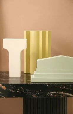 HKliving Romina Gris - Romeins Cornice Vaas -Goedkope Behang Winkel hkliving romina gris romeins cornice vaas 3