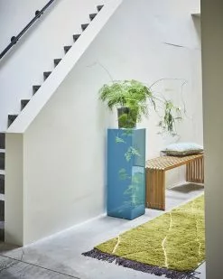 HKliving Spiegel Pilaar Medium - Blauw -Goedkope Behang Winkel hkliving spiegel pilaar medium blauw 4