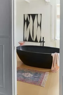 HKliving Wandkaart Abstract - Zwart/naturel -Goedkope Behang Winkel hkliving wandkaart abstract zwart naturel 3