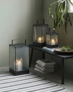 House Doctor Blaze Lantaarn Antiek Zwart H40cm - 203990702 -Goedkope Behang Winkel house doctor blaze lantaarn antiek zwart h40cm 203 4