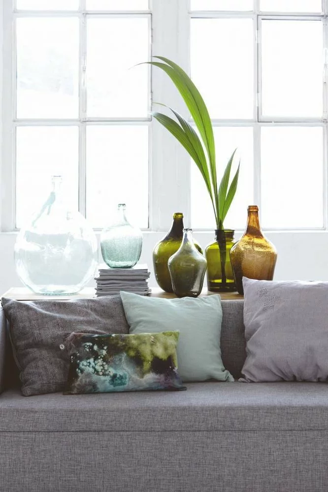 House Doctor Bottle Glazen Vaas ø40x56cm 4 House Doctor Bottle Glazen Vaas ø40x56cm - Afbeelding 2