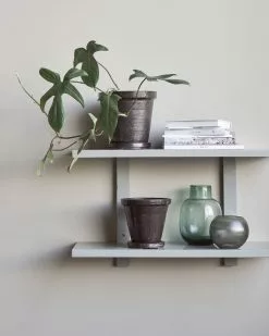 House Doctor Flower Bloempot Met Schotel Set Van 2 Stuks Bruin - 210140601 -Goedkope Behang Winkel house doctor flower bloempot met schotel set van 2 4