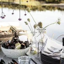 House Doctor Lana Vaas Glas Ø10cm -Goedkope Behang Winkel house doctor lana vaas glas 10cm 1