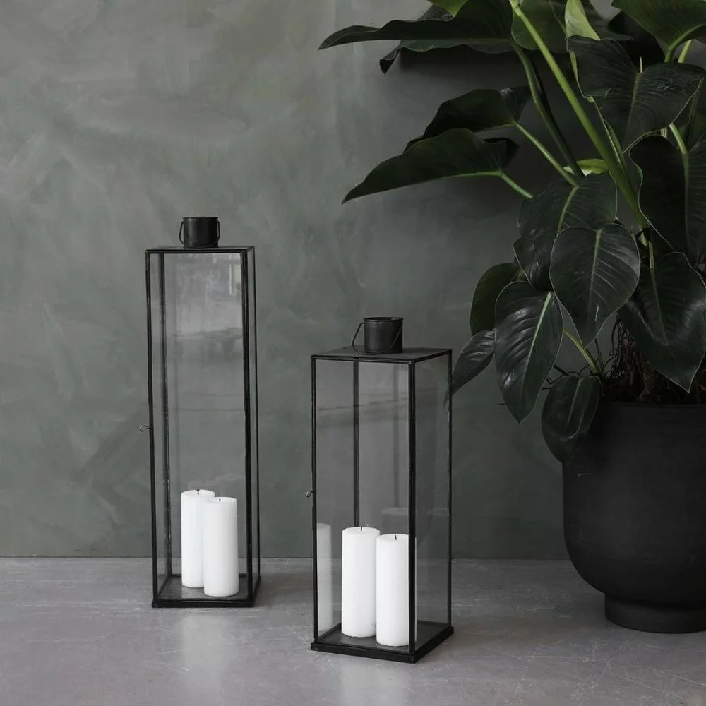 House Doctor Narrow Kandelaar Glas 20x20x79cm 5 House Doctor Narrow Kandelaar Glas 20x20x79cm - Afbeelding 3