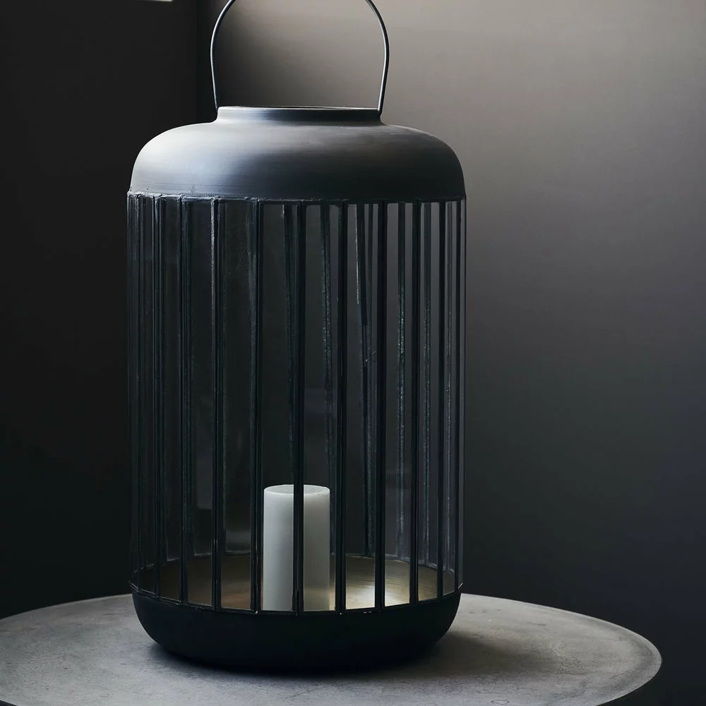 House Doctor Pamal Lantaarn 52cm - Antiek Bruin 5 House Doctor Pamal Lantaarn 52cm - Antiek Bruin - Afbeelding 3