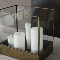 House Doctor Plant Display Box - Antiek Messing 8 House Doctor Plant Display Box - Antiek Messing -Goedkope Behang Winkel house doctor plant display box antiek messing 2