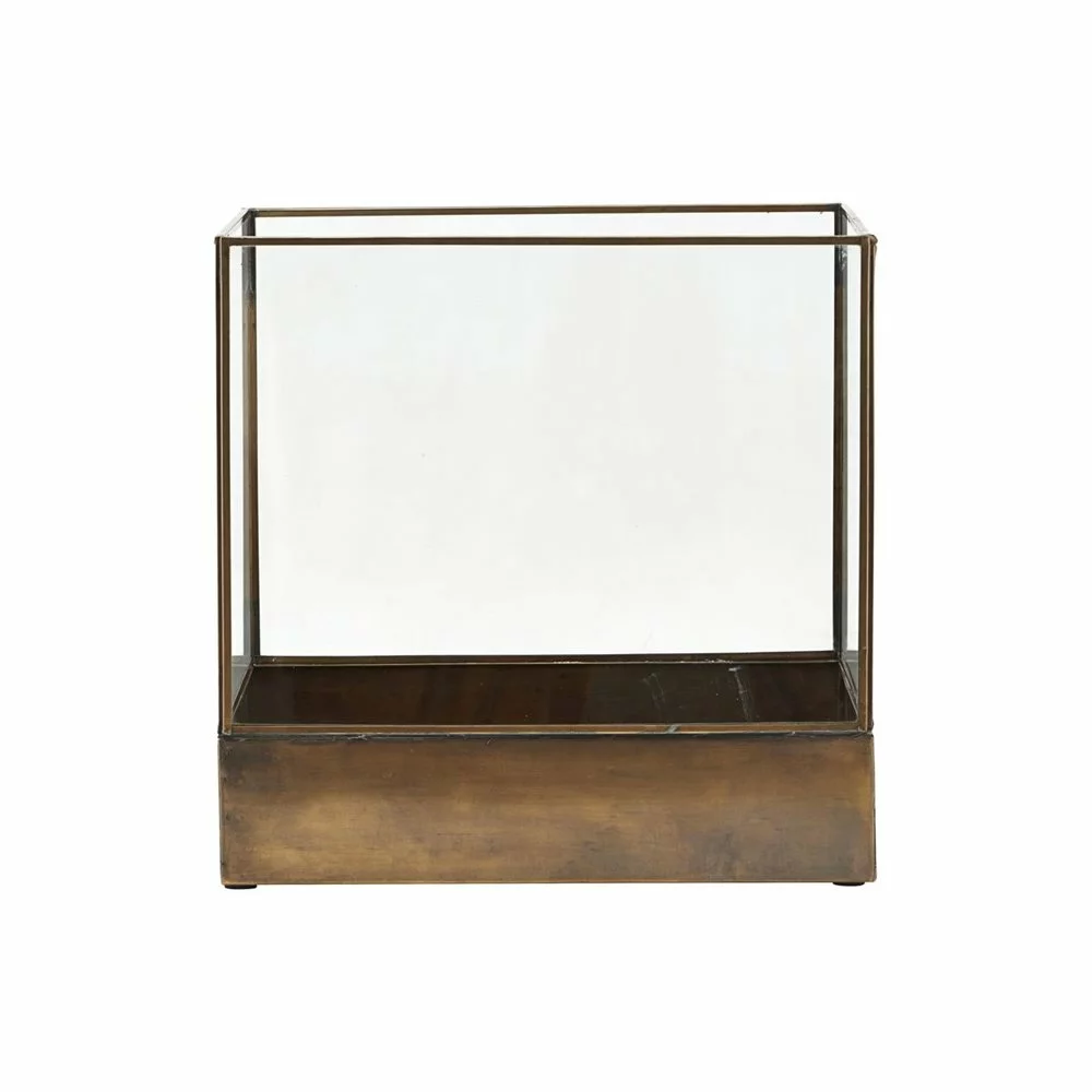 House Doctor Plant Display Box - Antiek Messing 3 House Doctor Plant Display Box - Antiek Messing