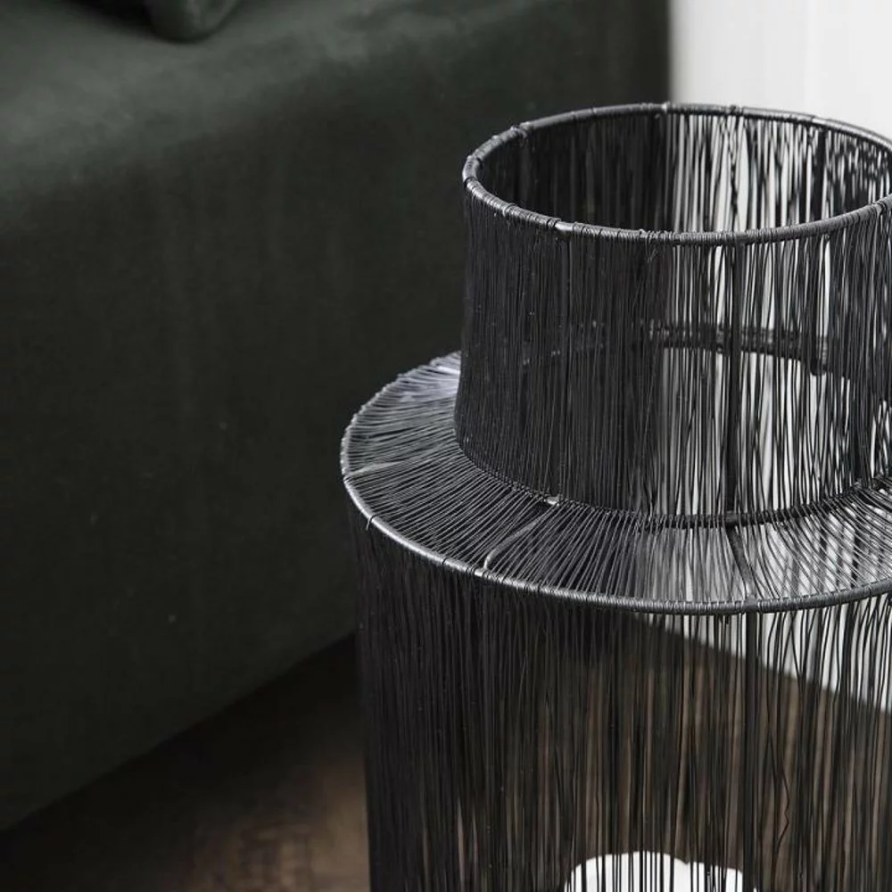 House Doctor Tabia Kandelaar Zwart Metaal 5 House Doctor Tabia Kandelaar Zwart Metaal - Afbeelding 3