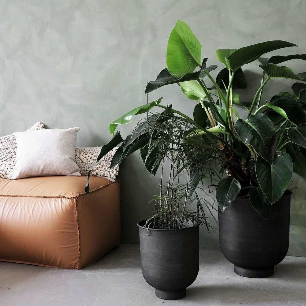 House Doctor Vig Bloempot Set Grijs 4 House Doctor Vig Bloempot Set Grijs - Afbeelding 2