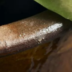 House Doctor Whai Bloempot - Mosterd Ø30cm -Goedkope Behang Winkel house doctor whai bloempot mosterd 30cm 2