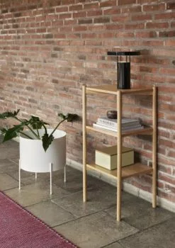 Hubsch Airy Bloempot Wit Large - 941604 -Goedkope Behang Winkel hubsch airy bloempot wit large 941604 1