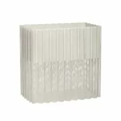 Hubsch Bloempot Metaal - Lichtgrijs