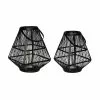 Hubsch Lantaarns Bamboe Zwart- Set Van 2 Stuks 2 Hubsch Lantaarns Bamboe Zwart- Set Van 2 Stuks -Goedkope Behang Winkel hubsch lantaarns bamboe zwart set van 2 stuks