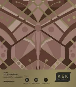 KEK Amsterdam Art Deco Goud Behang Animaux Butterfly - Taupe 9 KEK Amsterdam Art Deco Goud Behang Animaux Butterfly - Taupe -Goedkope Behang Winkel kek amsterdam art deco goud behang animaux butterf 11