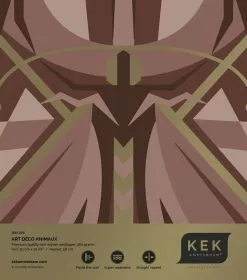 KEK Amsterdam Art Deco Goud Behang Animaux Grasshopper - Taupe -Goedkope Behang Winkel kek amsterdam art deco goud behang animaux grassho 7