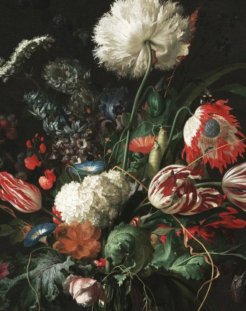 KEK Amsterdam Behangpaneel Golden Age Flowers 5 KEK Amsterdam Behangpaneel Golden Age Flowers - Afbeelding 3