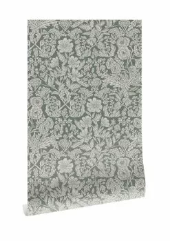 KEK Amsterdam Bloemen Behang Groen 100x280cm FR-004 -Goedkope Behang Winkel kek amsterdam bloemen behang groen 100x280cm fr 00 2