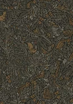 KEK Amsterdam Botanisch Patroon Behang 100x280cm FR-019