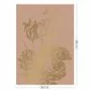 KEK Amsterdam Engraved Flowers Goud Behang MW-022 - 200x280cm -Goedkope Behang Winkel kek amsterdam engraved flowers goud behang mw 022