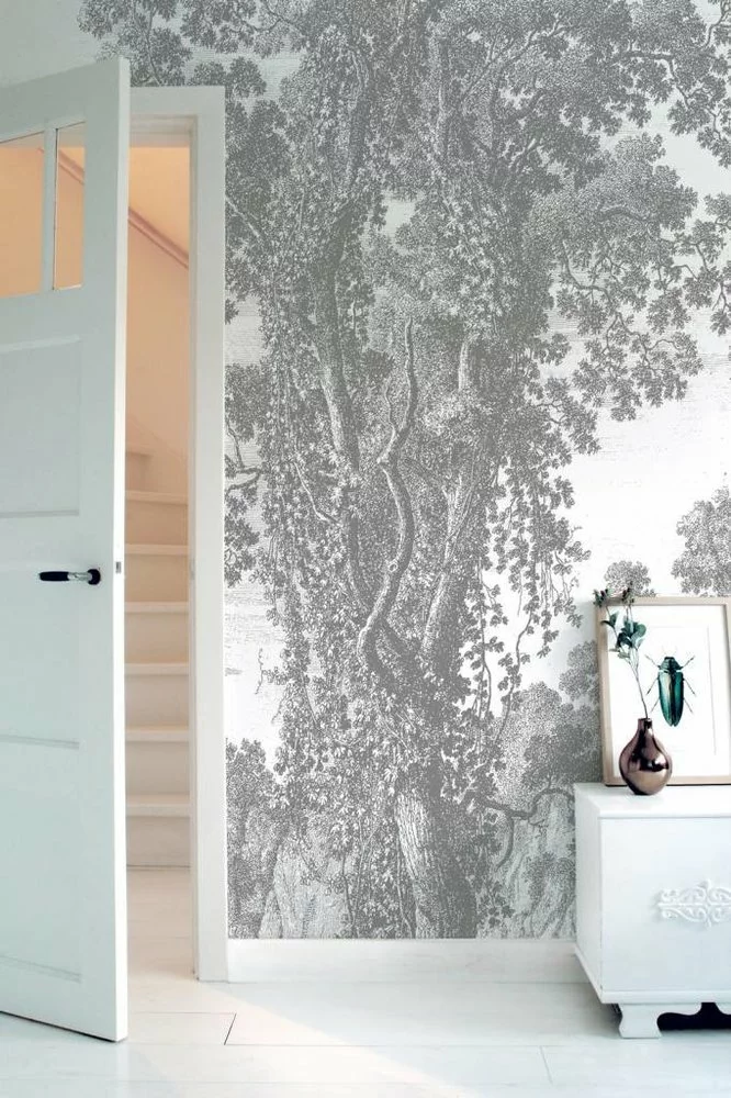 KEK Amsterdam Engraved Landscapes Behang 4 KEK Amsterdam Engraved Landscapes Behang - Afbeelding 2