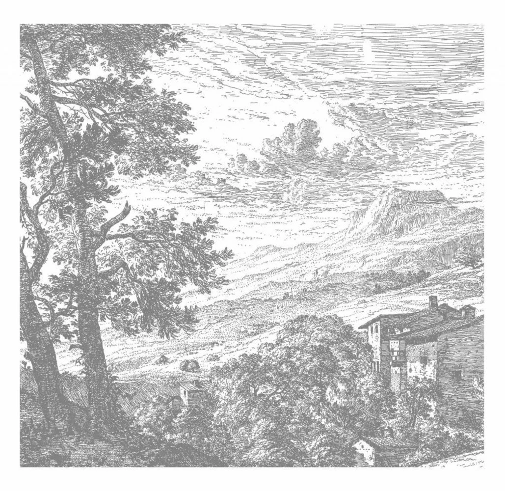 KEK Amsterdam Engraved Landscapes Behang 6 KEK Amsterdam Engraved Landscapes Behang - Afbeelding 4